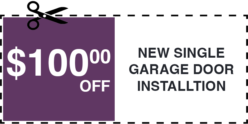 100 off garage door repair commack