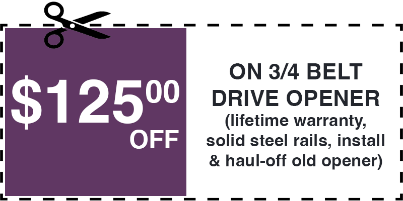 125 off garage door opener commack
