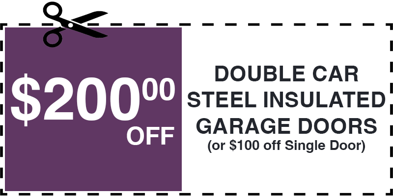 200 off garage door repair commack